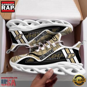 Purdue Boilermakers NCAA Clunky Air Max Shoes Air Cushion Sneakers