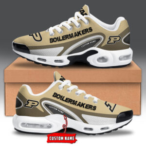 Purdue Boilermakers Personalized Name Team Logo Mix Colors Oval Line Air Max Shoes Air Cushion Sneakers