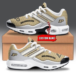 Purdue Boilermakers Personalized Name Team Logo Mix Colors Star Line Air Max Shoes Air Cushion Sneakers