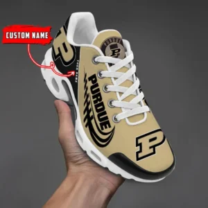 Purdue Boilermakers Personalized Name Team Mix Colors Sport Team Air Max Shoes Air Cushion Sneakers 333qa-2754