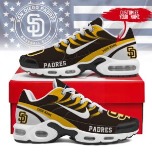 San Diego Padres Personalized Air Max Shoes 300525