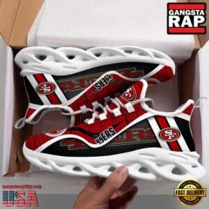 San Francisco 49ers National Football League Clunky Air Max Shoes Air Cushion Sneakers Gift For Fans