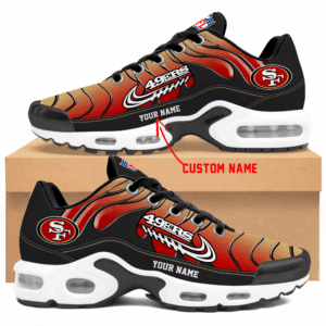 San Francisco 49ers Personalized Air Max Shoes Td