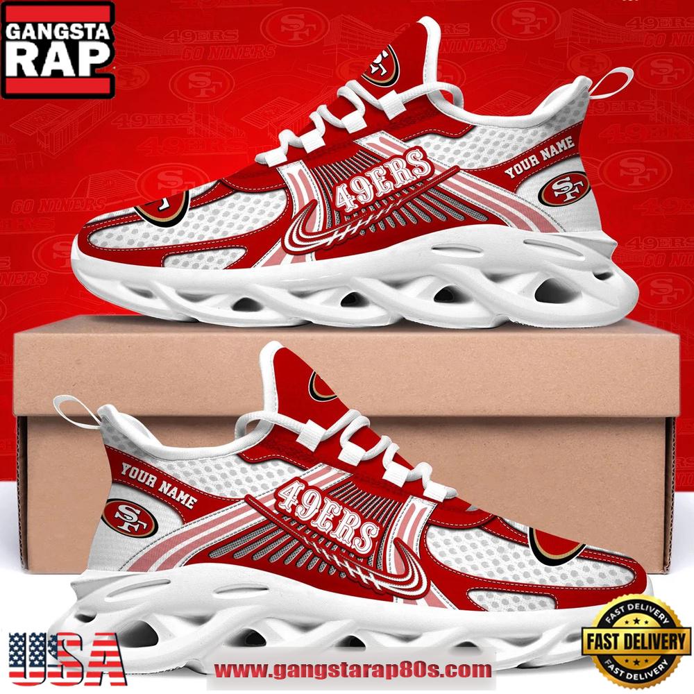 San Francisco 49ers Personalized Clunky Sneaker Max Soul Shoes 1 San Francisco 49ers Personalized Clunky Sneaker Max Soul Shoes