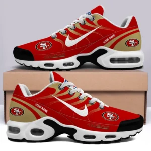 San Francisco 49ers Personalized Name Team Mix Colors V3 Shoes Air Cushion Sneakers