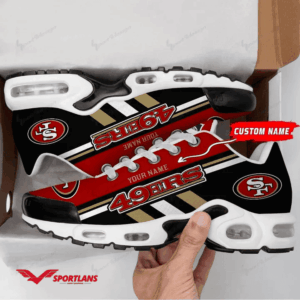 San Francisco 49ers Personalized Shoes Air Cushion Sneakers Dttns