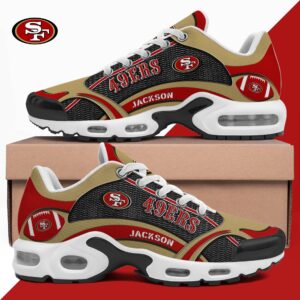 San Francisco 49ers Team Shoes 2025 Version Custom Name 889