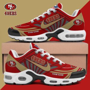 San Francisco 49ers Shoes 2025 Version Custom Your Name