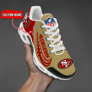 San Francisco 49ers Shoes 2025 Versions Custom Your Name 631