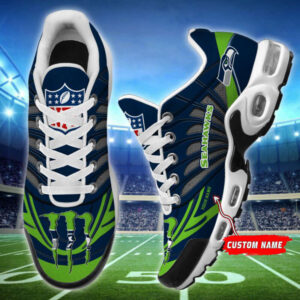 Seattle Seahawks Air Max Plus Sport Sneakers For Fan Gifts