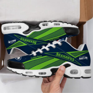Seattle Seahawks Custom Name Shoes Air Cushion Sneakers