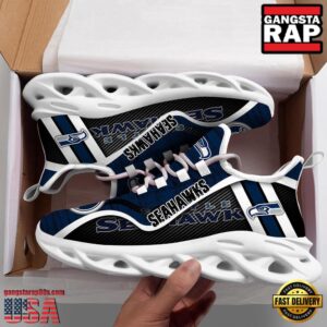 Seattle Seahawks National Football League Clunky Air Max Shoes Air Cushion Sneakers Gift For Fans
