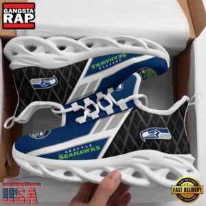 National Football League Seattle Seahawks Pattern Air Max Shoes Air Cushion Sneakers