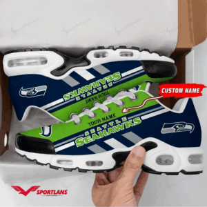 Seattle Seahawks Personalized Air Max Shoes Air Cushion Sneakers