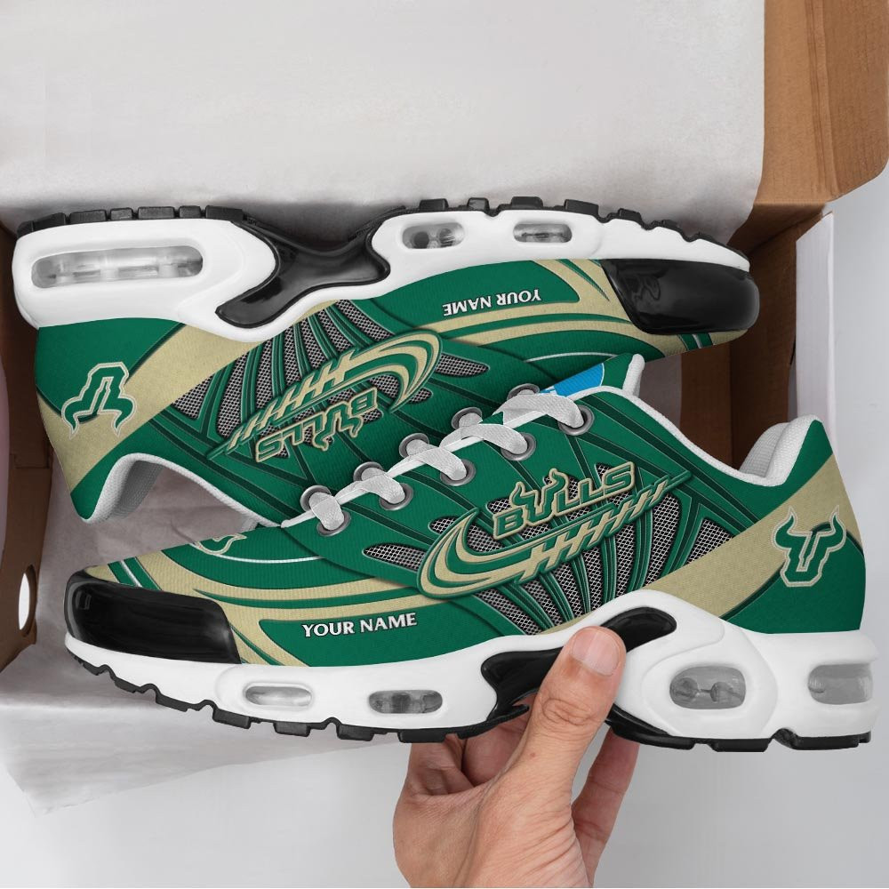 South Florida Bulls Personalized Air Max Shoes Air Cushion Sneakers 1 South Florida Bulls Personalized Air Max Shoes Air Cushion Sneakers