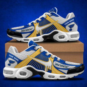 St Louis Blues Air Max Plus Shoes Sneakers For Men And Women