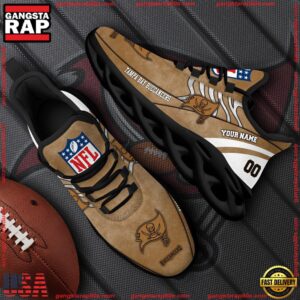 National Football League Tampa Bay Buccaneers Air Max Shoes Air Cushion Sneakers