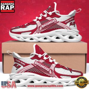 Tampa Bay Buccaneers Personalized Clunky Sneaker Max Soul Shoes