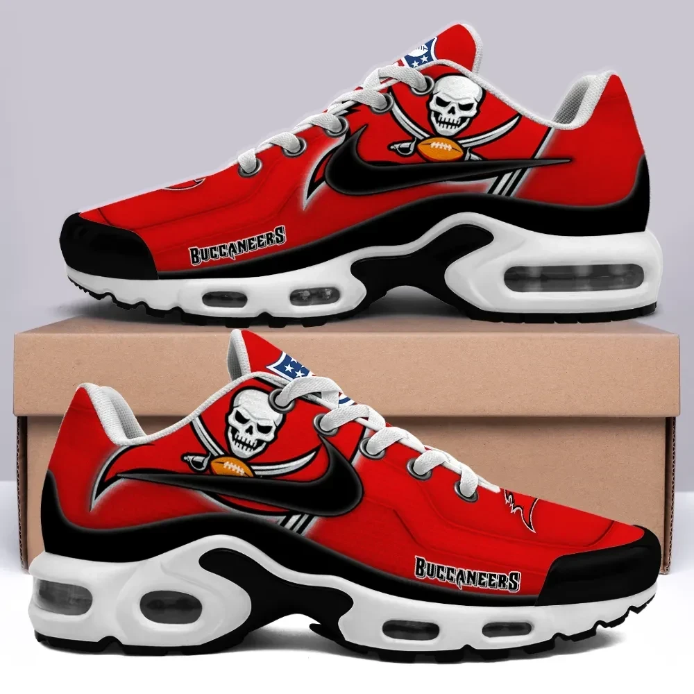 Tampa Bay Buccaneers Personalized Name Team Mix Colors V1 Shoes Air Cushion Sneakers 1 Tampa Bay Buccaneers Personalized Name Team Mix Colors V1 Shoes Air Cushion Sneakers
