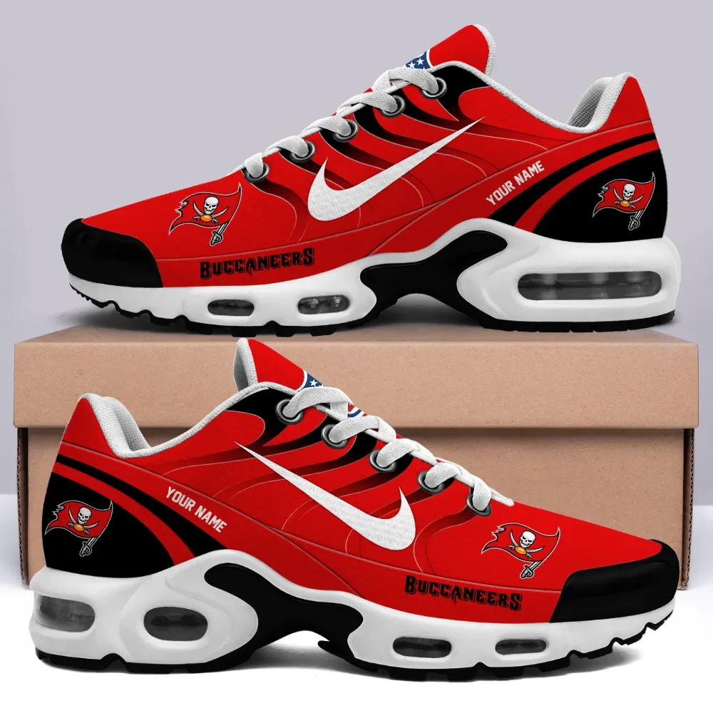 Tampa Bay Buccaneers Personalized Name Team Mix Colors V3 Air Max Shoes Air Cushion Sneakers 1 Tampa Bay Buccaneers Personalized Name Team Mix Colors V3 Air Max Shoes Air Cushion Sneakers