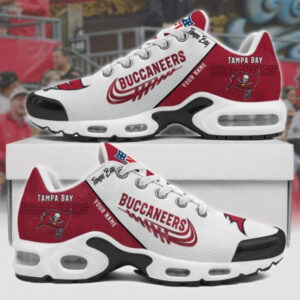 Tampa Bay Buccaneers Personalized Name Team Mix Colors Wing Logo Air Max Shoes Air Cushion Sneakers