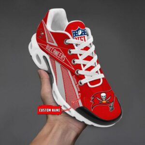 Tampa Bay Buccaneers Team Custom Name Air Max Shoes Air Cushion Sneakers