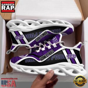 TCU Horned Frogs NCAA Clunky Air Max Shoes Air Cushion Sneakers