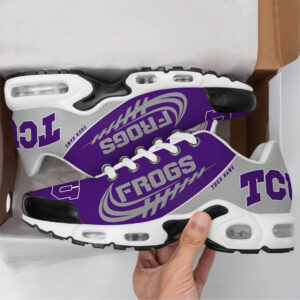 Tcu Horned Frogs Personalized Air Max Shoes Air Cushion Sneakers