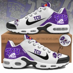 Tcu Horned Frogs Shoes 2025 Version Custom Name, Shoes For Sport Fan, Sport Gifts Ph270