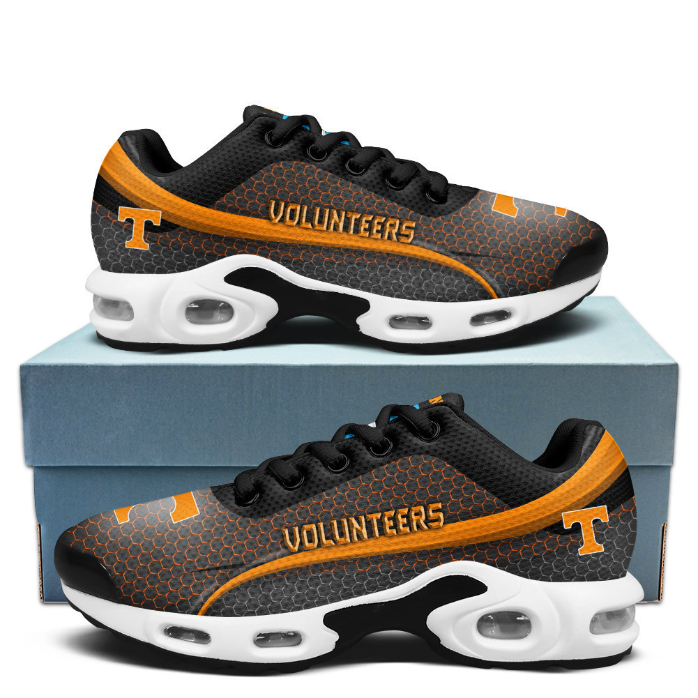 Tennessee Personalized Name Team Colors Wave Line Beehive Pattern Shoes Air Cushion Sneakers 1 Tennessee Personalized Name Team Colors Wave Line Beehive Pattern Shoes Air Cushion Sneakers