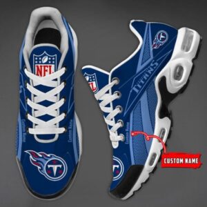 Tennessee Titans Custom Name Air Max Shoes Air Cushion Sneakers