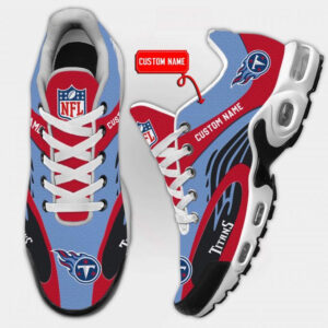 Tennessee Titans Logo Custom Name Air Max Shoes Air Cushion Sneakers