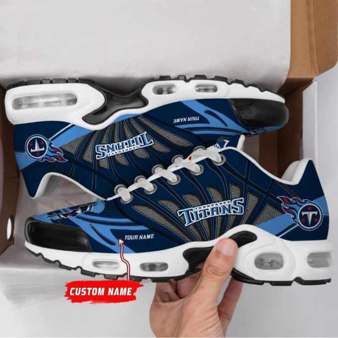 Tennessee Titans Monster Custom Name Air Max Shoes Air Cushion Sneakers 1 Tennessee Titans Monster Custom Name Air Max Shoes Air Cushion Sneakers