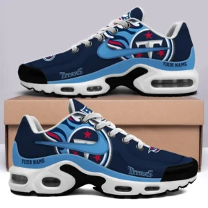 Tennessee Titans Personalized Name Team Mix Colors V1 Shoes Air Cushion Sneakers