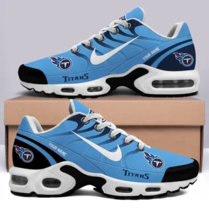 Tennessee Titans Personalized Name Team Mix Colors V3 Shoes Air Cushion Sneakers