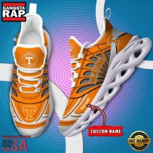 NCAA Tennessee Volunteers Custom Name Air Max Shoes Air Cushion Sneakers
