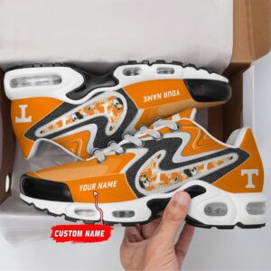 Tennessee Volunteers Personalized Name Team Checkmark Logo Mix Colors Stitch Line Shoes Air Cushion Sneakers