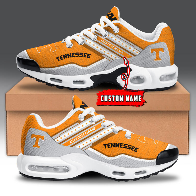 Tennessee Volunteers Personalized Name Team Logo Mix Colors Star Line Air Max Shoes Air Cushion Sneakers 1 Tennessee Volunteers Personalized Name Team Logo Mix Colors Star Line Air Max Shoes Air Cushion Sneakers