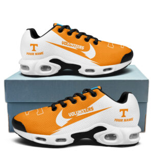 Tennessee Volunteers Personalized Name Team Logo Wings Of God Pattern Air Max Shoes Air Cushion Sneakers