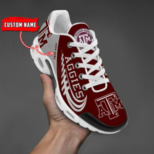 Texas A&m Aggies Air Max Plus Shoes Sneakers For Men And Women