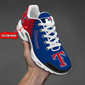 Texas Rangers Custom Name Air Max Shoes Air Cushion Sneakers