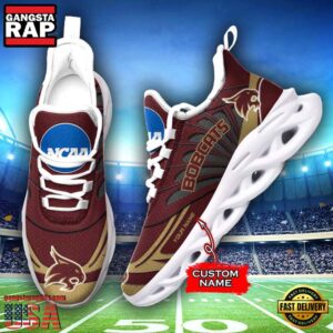 NCAA Texas State Bobcats Custom Name Air Max Shoes Air Cushion Sneakerss