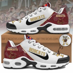 Texas State Bobcats Shoes 2025 Version Custom Name, Shoes For Sport Fan, Sport Gifts Ph270