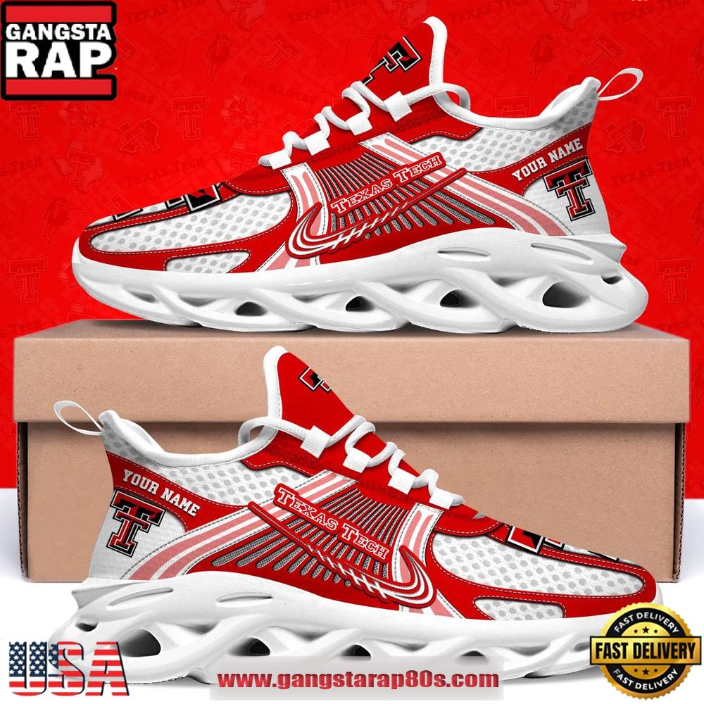 Texas Tech Red Raiders Personalized Clunky Sneaker Max Soul Shoes 1 Texas Tech Red Raiders Personalized Clunky Sneaker Max Soul Shoes