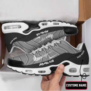 Toyota Rav4 Vibrant Wave Custom Name Air Max Shoes Air Cushion Sneakers
