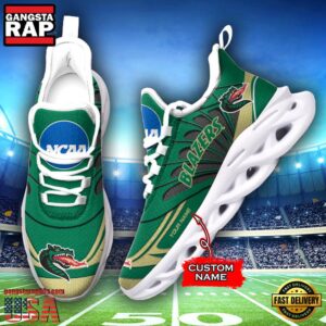 NCAA UAB Blazers Custom Name Air Max Shoes Air Cushion Sneakerss