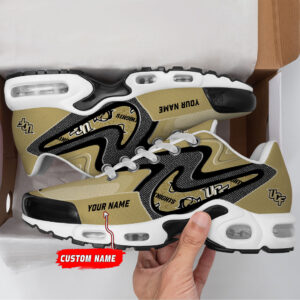 Ucf Knights Personalized Name Team Checkmark Logo Mix Colors Stitch Line Air Max Shoes Air Cushion Sneakers