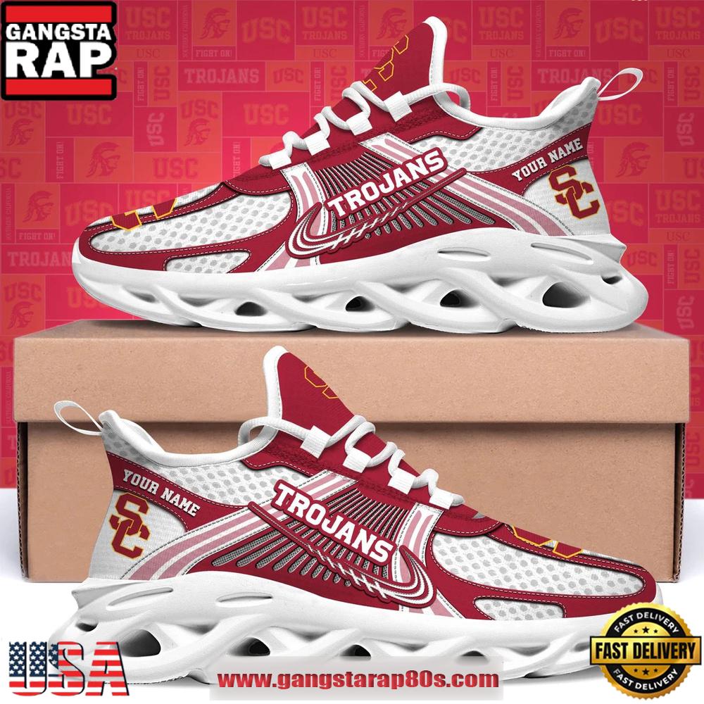 USC Trojans Personalized Clunky Sneaker Max Soul Shoes 1 USC Trojans Personalized Clunky Sneaker Max Soul Shoes