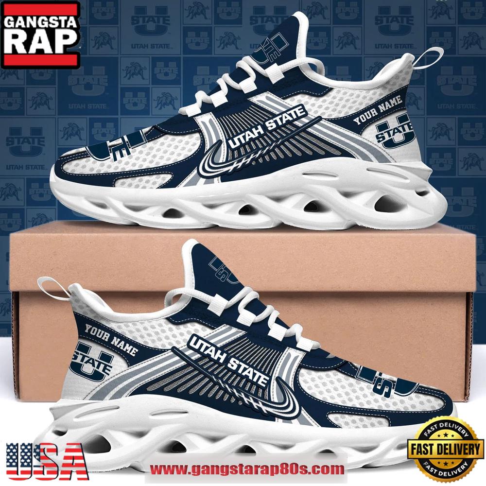 Utah State Aggies Personalized Clunky Sneaker Max Soul Shoes 1 Utah State Aggies Personalized Clunky Sneaker Max Soul Shoes