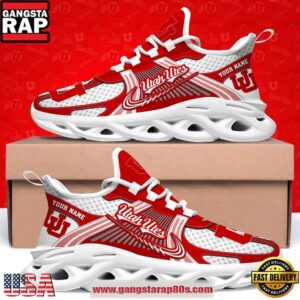 Utah Utes Personalized Clunky Sneaker Max Soul Shoes